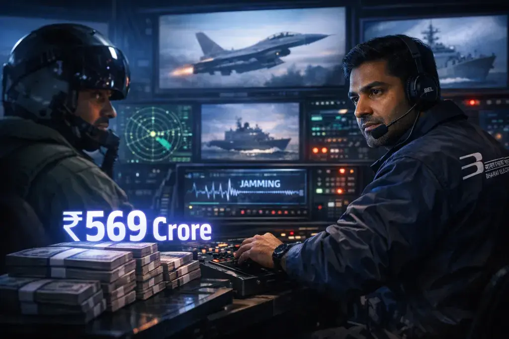 Bharat Electronics Secures ₹569 Crore Orders for Avionics and EW Systems