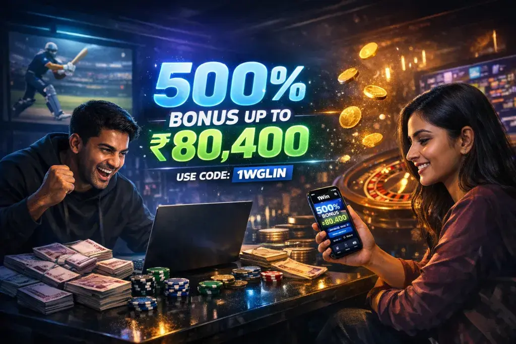 1Win Launches 500% Welcome Bonus up to ₹80,400 for New Users