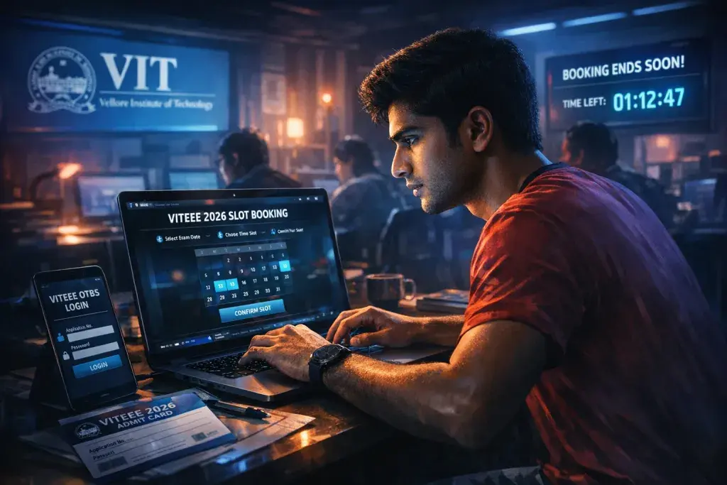 VITEEE 2026 Slot Booking Opens for Engineering Aspirants